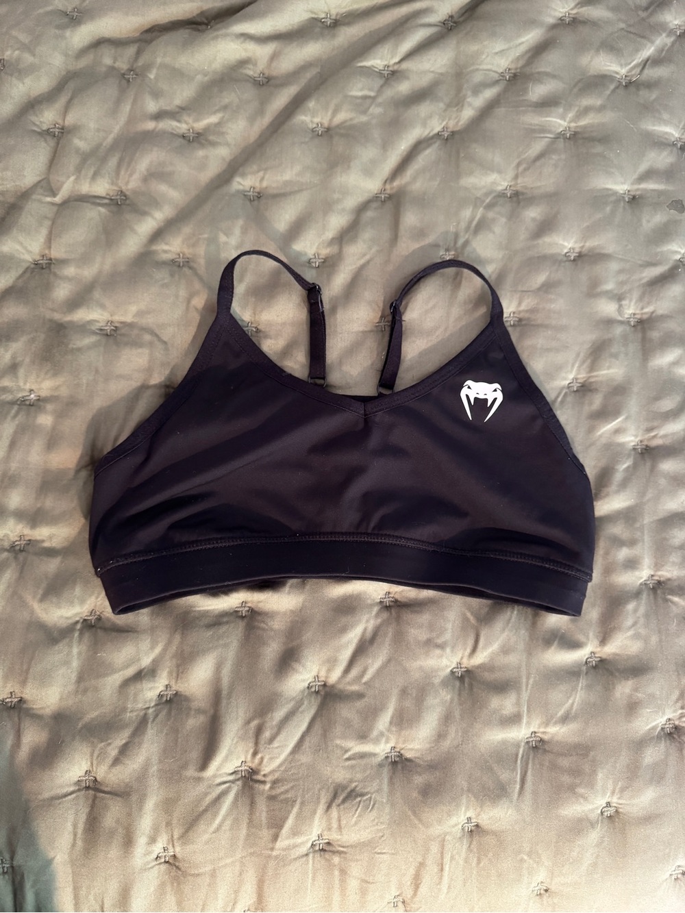 Women’s Venum Black Sports Bra
